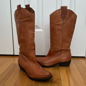 FRANCO SARTO Walinda leather western boots